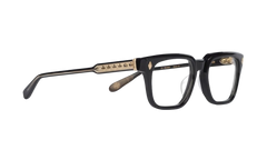 18K Gold Plated Black Glasses "Ambidixtrous" CHRM0830