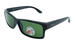 Rectangular Polarized Sunglasses "Black" RB4151-601-2P_59