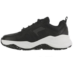 Men's Low Country-Y Lace Up Sneakers in Black Perf