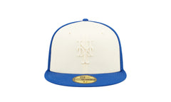 59Fifty MLB New York Mets Tonal 2-Tone Fitted Hat "Orange" 60243575