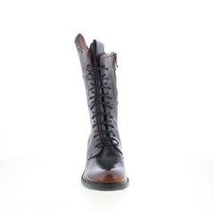 Jasper A24202-401-6871 Womens Brown Leather Casual Dress Boots
