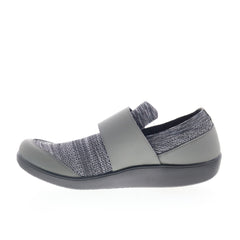 Alegria Traq Qwik QWI-5018 Womens Gray Canvas Lifestyle Sneakers Shoes