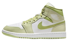 Jordan 1 Mid WMNS "Olive Aura Lawn" BQ6472 302