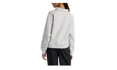 French Terry Polo Sweatshirt WMNS "Ash Heather" WT51513AHH
