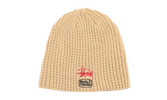 WAFFLE BUILT TOUGH SKULLCAP "Sand" STUS356