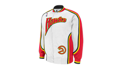 NBA Authentic Warm-Up Jacket "1992-93 Atlanta Hawks - White" 6056H305792AHA