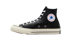 Chuck 70 Leather Hi "Black" A07200C