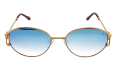 Ruler 18KT "Yellow Gold / Electric Blue Peach Multiflash Gradient" VFRU2 0003 53A8