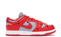 Dunk Low Off White University Red