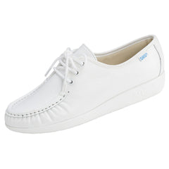 Women's Siesta Lace Up Loafer in White