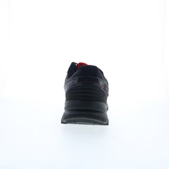 Avia Ultra AA50038MBRB Mens Black Leather Athletic Hiking Shoes