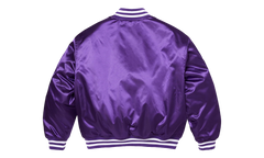 Champion® Satin Varsity Jacket "SS 26 - Purple" SU27454