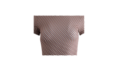 Mulberry Sheer Monogram Tee WMNS "Brown" khw030293 210