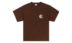 EE BASIC T-SHIRT "FW24 - Brown/White" EE812