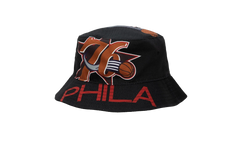 NBA Hardwood Classics Cut Up Bucket Hat "Philadelphia 76ers - Black" BUCKSH21322 P76BLCK