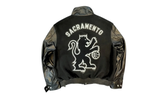 Wool & Leather Varsity Jacket "Sacramento Kings" NBA 102 KINGS